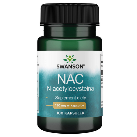 Swanson N-Acetylo Cysteina (NAC) 150 mg 100 kapsułek