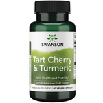 Swanson Tart Cherry i Turmeric 60 kapsułek
