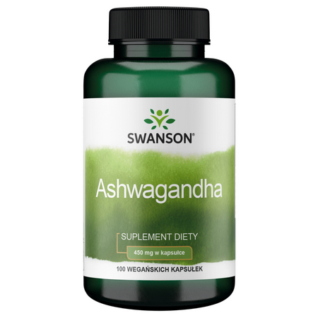 Swanson Ashwagandha 450 mg 100 kapsułek