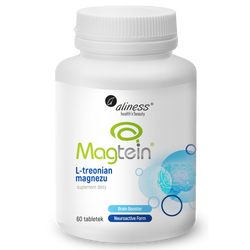 Aliness Magtein® L-Treonian magnezu 72 mg 60 tabletek