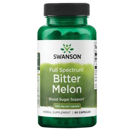 Swanson Gorzki Melon (Bitter Melon) 500 mg 60 kapsułek