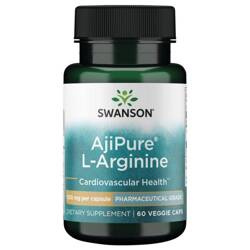 Swanson AjiPure L-Arginina 500 mg 60 kapsułek