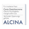 ALCINA For dry skin Facial Cream Cenia – krem do twarzy intensywnie nawilżający, do skóry suchej, 50 ml
