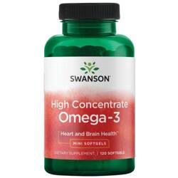 Swanson High Concentrate Omega-3 120 kapsułek