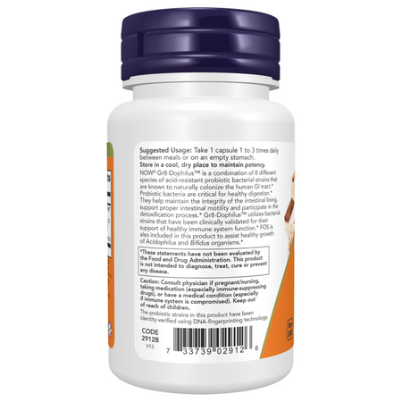 Now Foods Probiotyk Gr-8 Dophilus 120 kapsułek