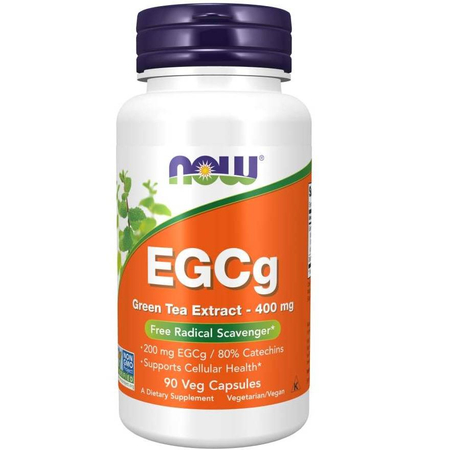 Now Foods EGCg Green Tea Extract 400 mg 90 kapsułek