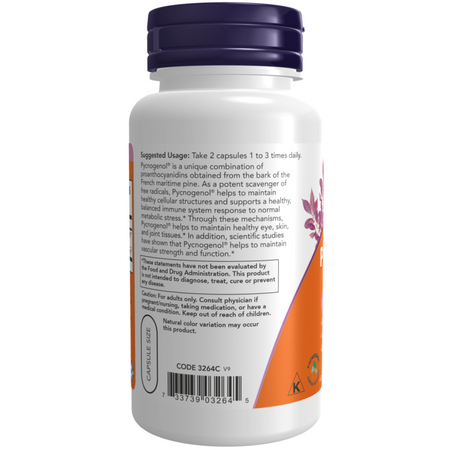Now Foods Pycnogenol 30 mg 150 kapsułek