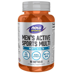 Now Foods Men's Active Sports Multi 90 kapsułek
