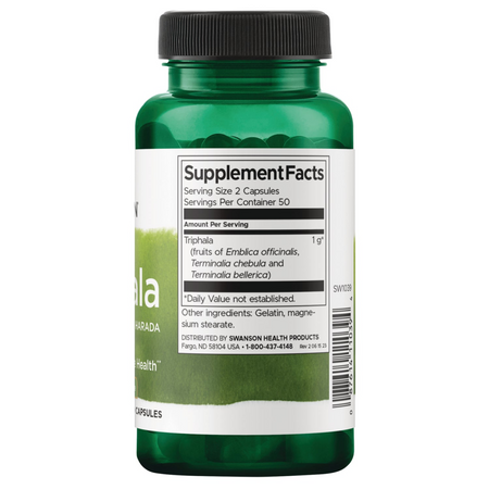 Swanson Triphala 500 mg 100 kapsułek