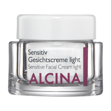 ALCINA For sensitive skin Sensitive Facial Cream Light – krem do twarzy kojący (light), do skóry wrażliwej, 50 ml