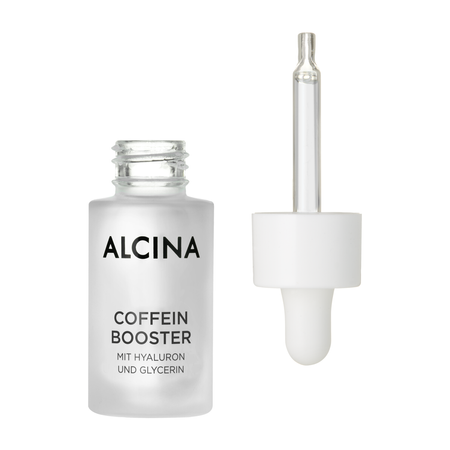 ALCINA Caffeine Booster – kofeinowy booster do twarzy przeciw oznakom zmęczenia, 15 ml