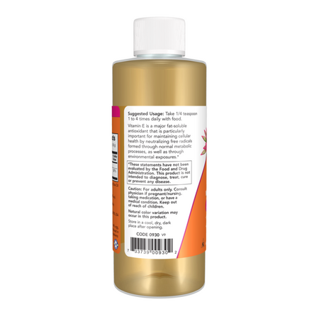 Now Foods Witamina E (z mieszanką tokoferoli) Oil 118 ml krople