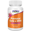 Now Foods Prenatal Gels + DHA 90 kapsułek