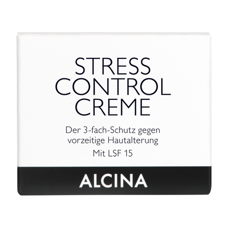 ALCINA N°1 Stress Control Cream – krem do twarzy z filtrem SPF15 i ochroną antyoksydacyjną, 50 ml