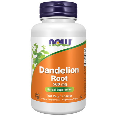 Now Foods Mniszek Lekarski (Dandelion) 500 mg 100 kapsułek