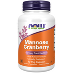 Now Foods D-Mannoza z Żurawiną (Mannose Cranberry) 90 kapsułek