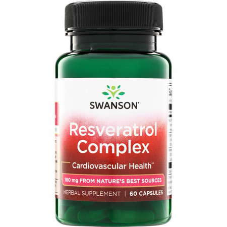 Swanson Resweratrol Complex 60 kapsułek