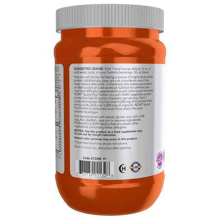 Now Foods Pea Protein Puder 907 g