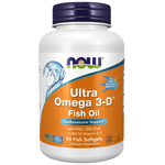 Now Foods Ultra Omega 3-D Fish Oil (Fish Gelatin) 90 kapsułek