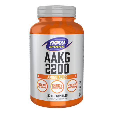 Now Foods AAKG 2200 mg 180 veg kapsułek