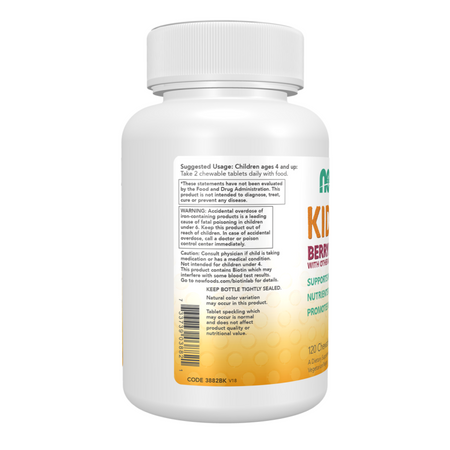 Now Foods Kid Vits Berry Lemonade 120 tabletek
