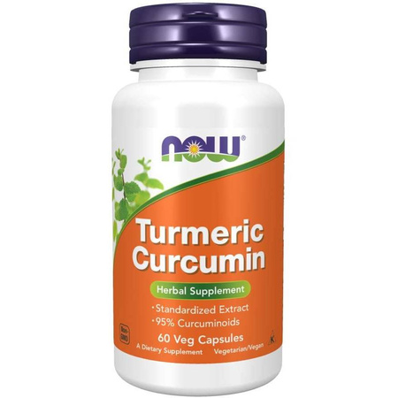 Now Foods Turmeric Curcumin 665 mg 60 kapsułek