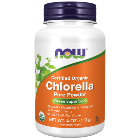 Now Foods Chlorella Puder 113 g