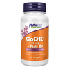 Now Foods Koenzym Q10 60 mg Fish Oil 60 kapsułek
