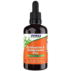 Now Foods Echinacea i Goldenseal Plus 59 ml krople