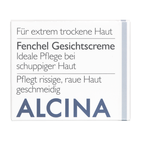 ALCINA For dry skin Facial Cream Fennel – krem do twarzy do skóry suchej, szorstkiej i łuszczącej się, 50 ml