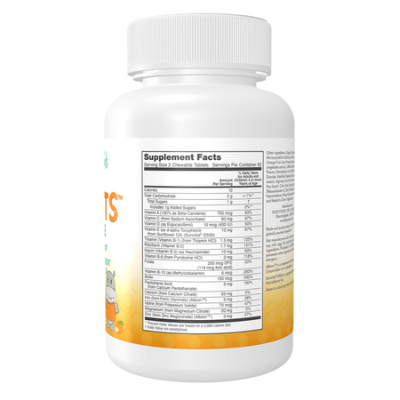 Now Foods Kid Vits Juicy Orange 120 tabletek