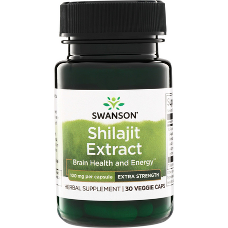 Swanson Shilajit Extra Strength Extract 100 mg 30 kapsułek