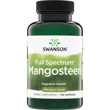Swanson Mangostan (Mangosteen) 500 mg 100 kapsułek