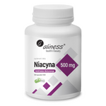 Aliness Niacyna (Niacinamide) 500 mg 100 kapsułek vege