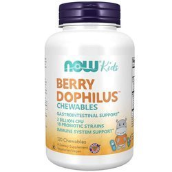 Now Foods Probiotyk BerryDophilus Kids 120 tabletek