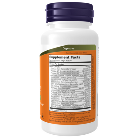 Now Foods Digest Ultimes 460 mg 120 kapsułek