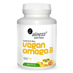 Aliness Vegan Omega-3 DHA 250 mg 60 vege kapsułek