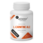 Aliness Acetyl L-Karnityny (ALC) 500 mg 100 kapsułek vege