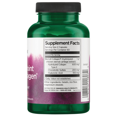 Swanson Skin and Joint BioCell Collagen 120 kapsułek