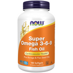 Now Foods Super Omega 3-6-9 180 kapsułek