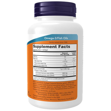 Now Foods Ultra Omega-3 Fish Oil 90 kapsułek