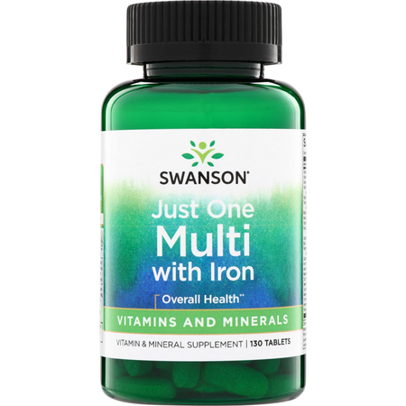 Swanson Century Formuła z żelazem 130 tabletek