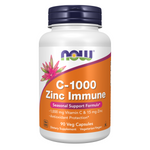 Now Foods C-1000 Zinc Immune 90 kapsułek