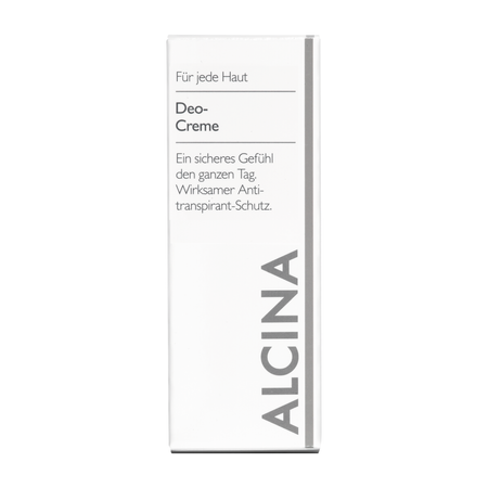 ALCINA For all skin types Deodorant Cream – krem-antyperspirant bez alkoholu, dla skóry wrażliwej, 50 ml