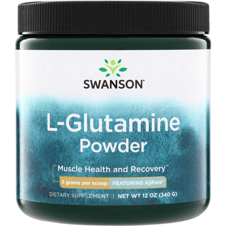 Swanson AjiPure L-Glutamina 340 g