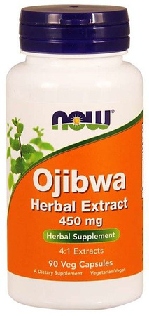 Now Foods Ojibwa Herbal Extract 450 mg 90 kapsułek