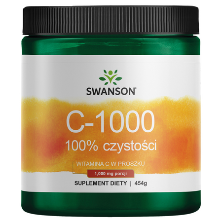 Swanson Witamina C 100% Puder 454 g