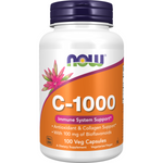 Now Foods Witamina C 1000 mg Bioflawonoidy + Rutyna 100 veg kapsułek