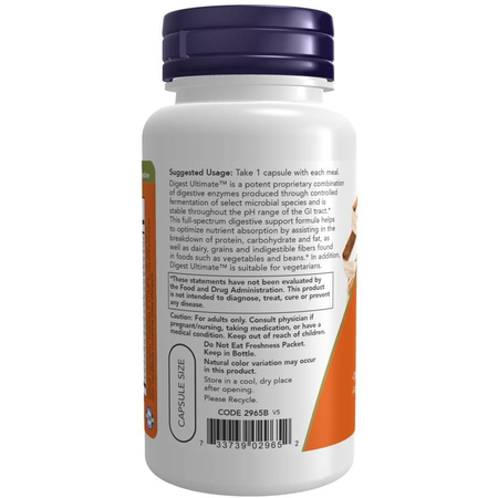 Now Foods Digest Ultimes 460 mg 120 kapsułek