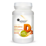 Aliness Witamina D3 2000 iu 120 kapsułek